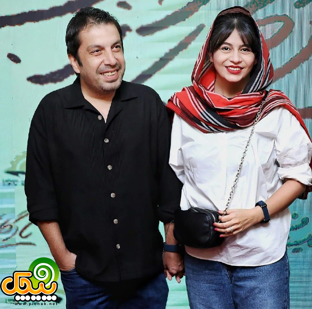 عباس جمشیدی فر و همسر