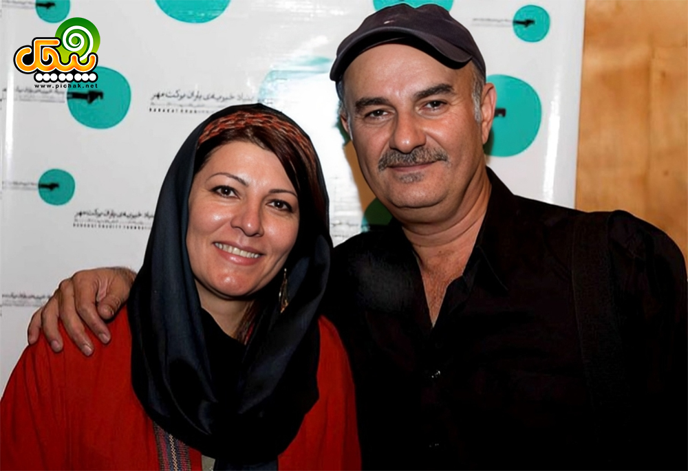 علی عمرانی و همسرش