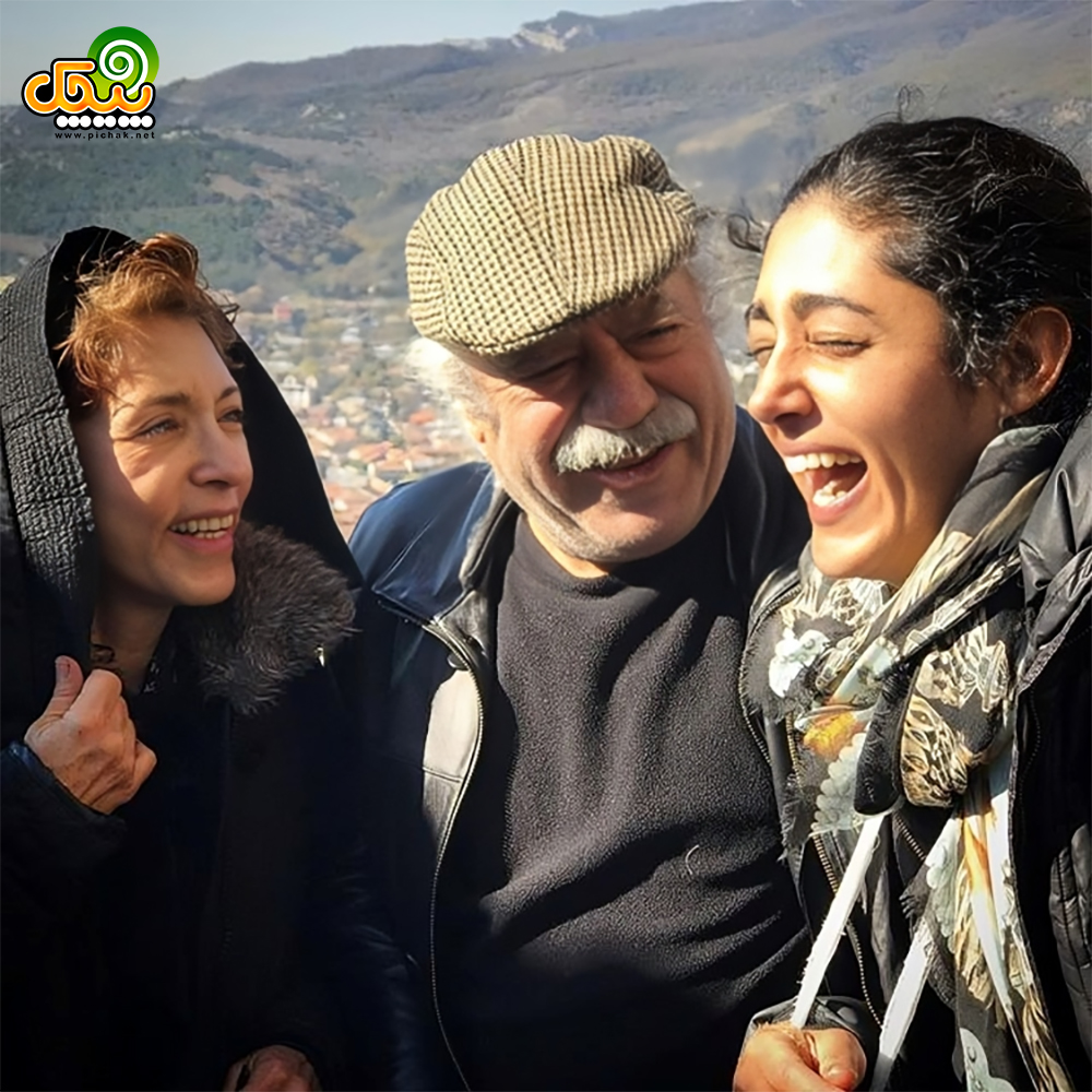 بهزاد فراهانی و همسر و دخترش گلشیفته