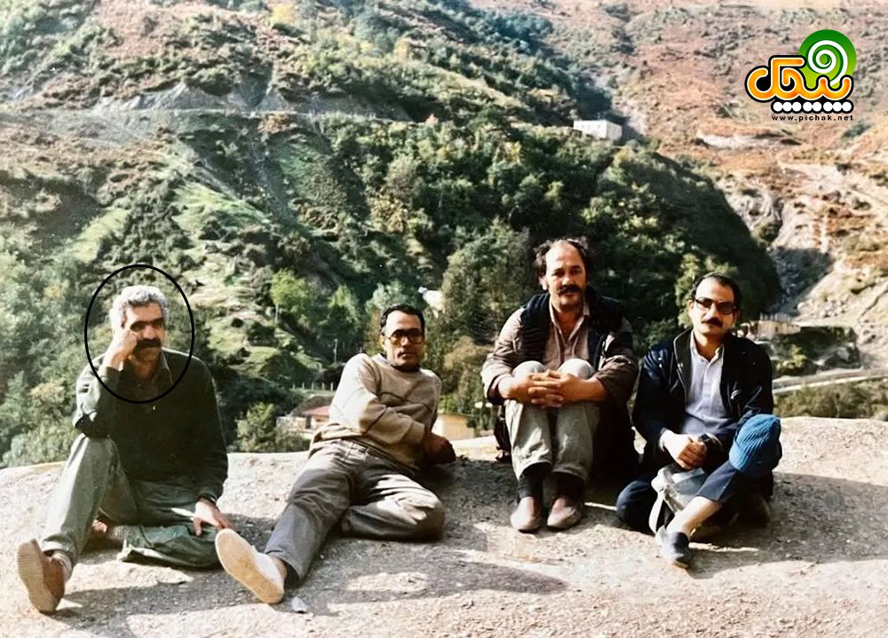 کیومرث پوراحمد دستیار کارگردان در فیلم خانه دوست کجاست