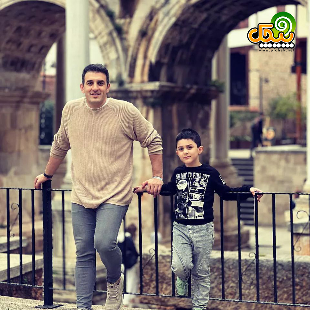 میثم درویشان پور و پسرش