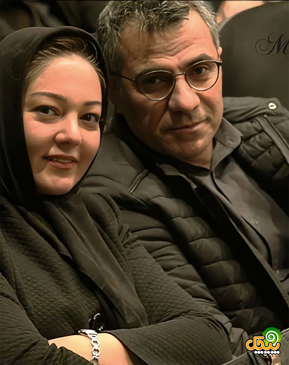 رزیتا غفاری و همسرش