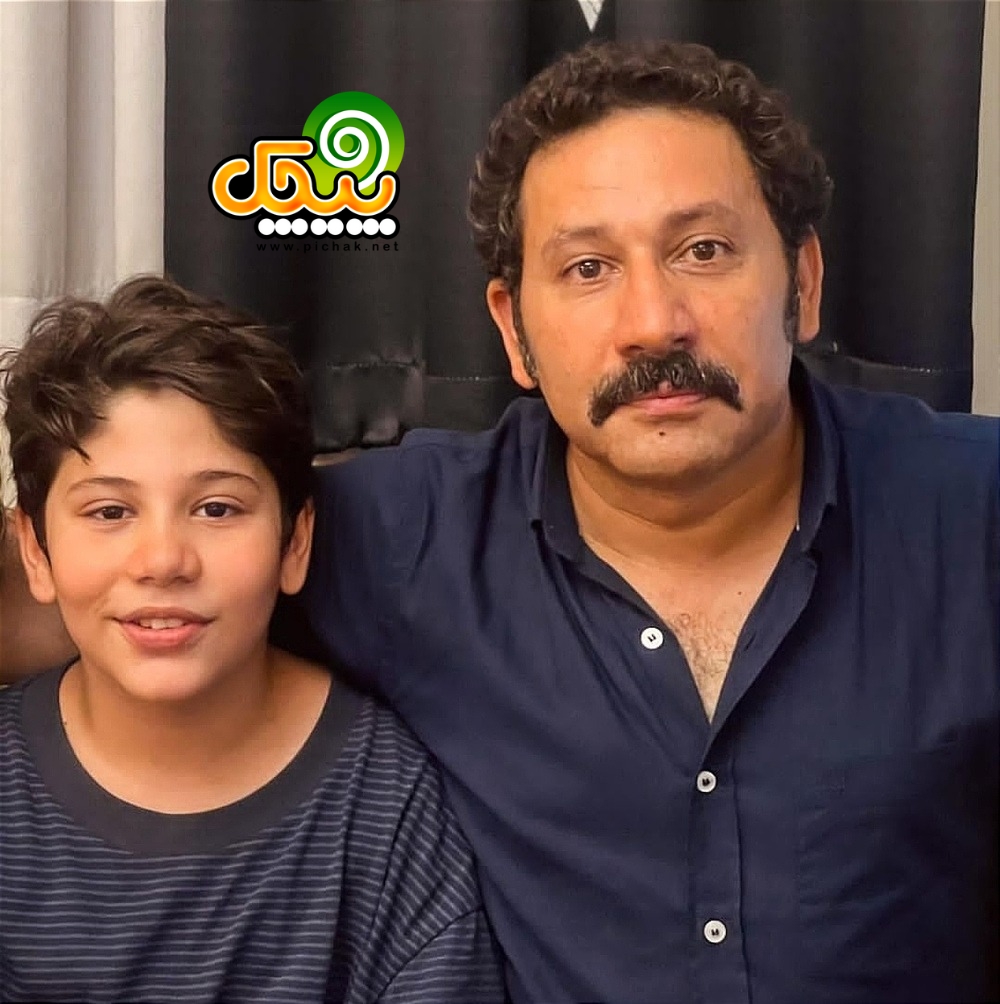 سروش جمشیدی و پسرش