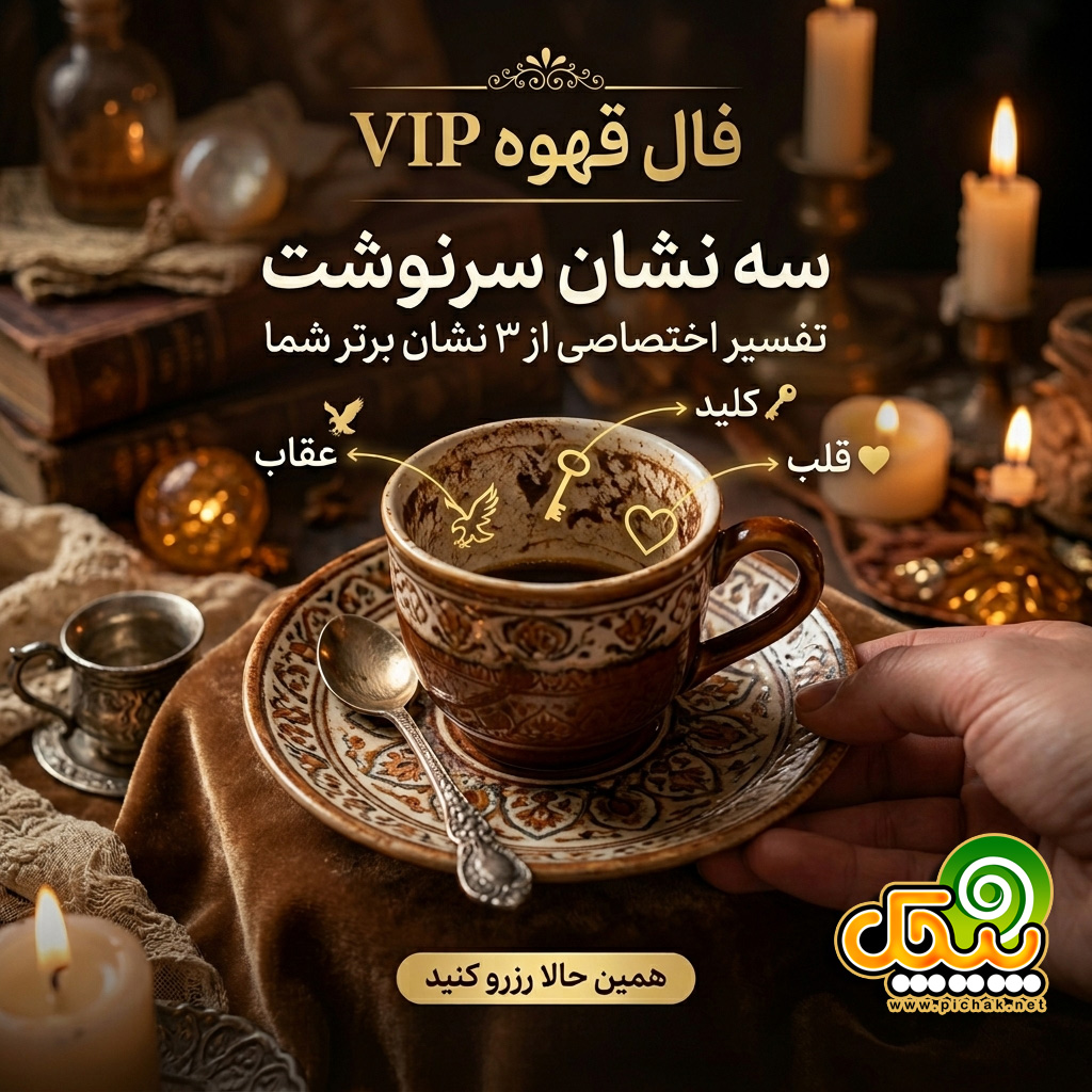 فال قهوه سه نشان VIP