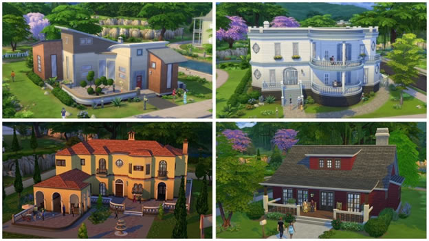 طراحی معماری در بازی The Sims